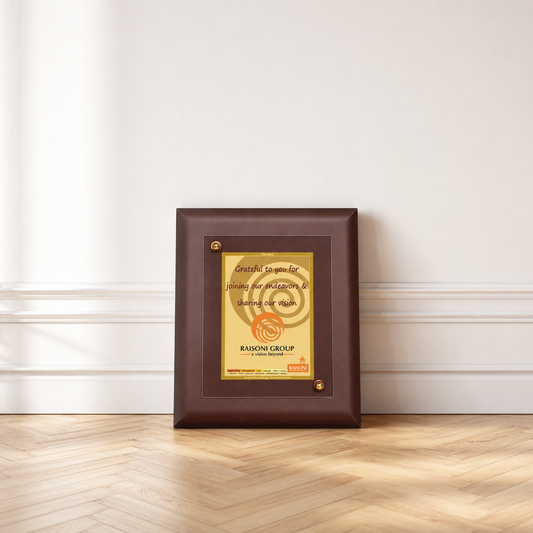 Raisoni Group Appreciation & Recognition Plaque