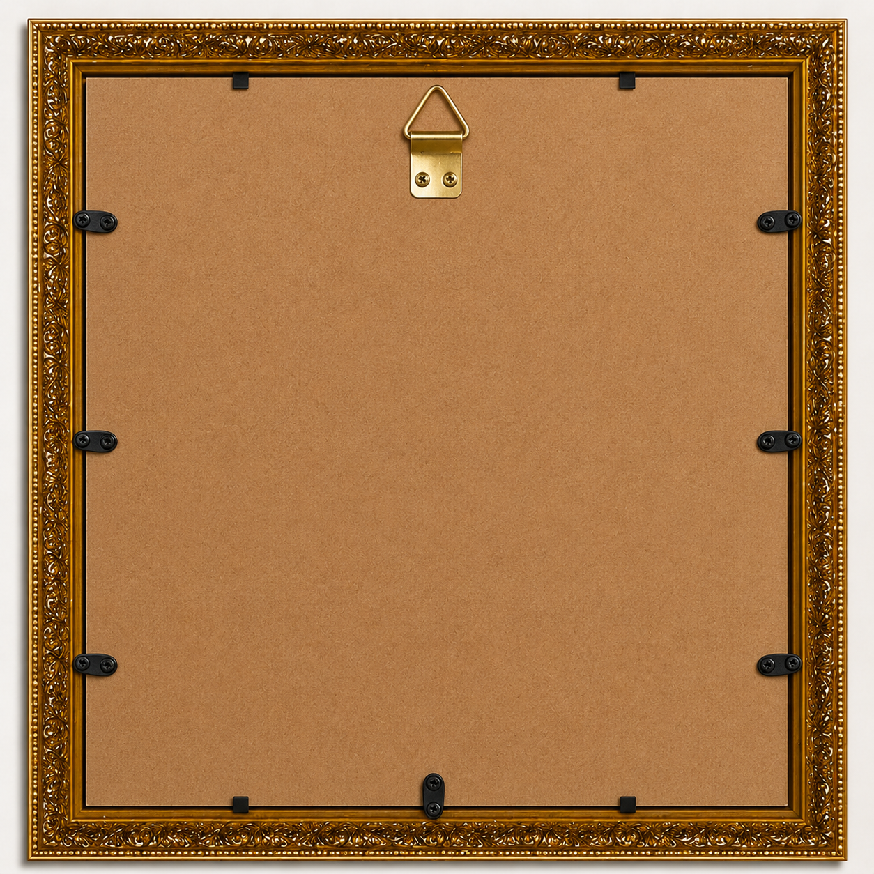Custom Festive Couple Gold Photo Frame