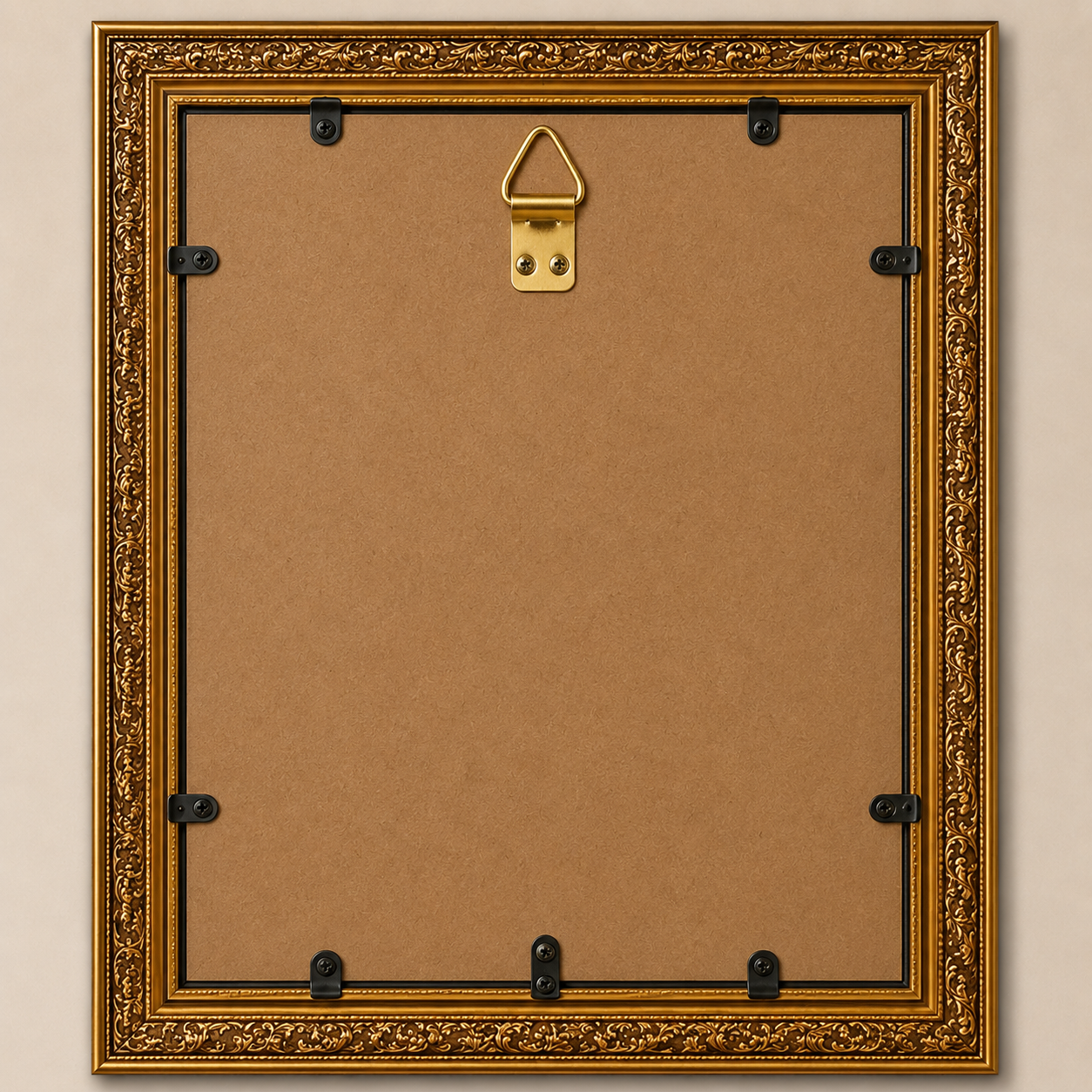 Custom Bridal Portrait Gold Photo Frame