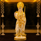 Premium Ram Darbar Gold Plated Idol Showcase