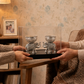 Antique Silver-Tone Elephant Decorative Bowl Set – Pair