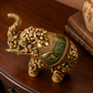 Royal Heritage Beaded Elephant Showpiece