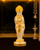 Premium Ram Darbar Gold Plated Idol Showcase