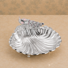 Sea Shell Platter with Peacock