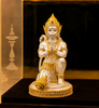 Premium Ram Darbar Gold Plated Idol Showcase