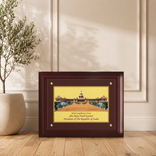 Presidential Compliments Commemorative Plaque