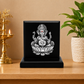 Premium Lord Ganesha Silver Finish Table Décor Idol