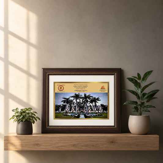 Aluminium Conclave Commemorative Presentation Plaque