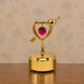 24K Gold Plated Crystal Heart Music Box – Premium Romantic Gift Showpiece