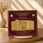 Custom IIIT Nagpur Commemorative Gold Plaque
