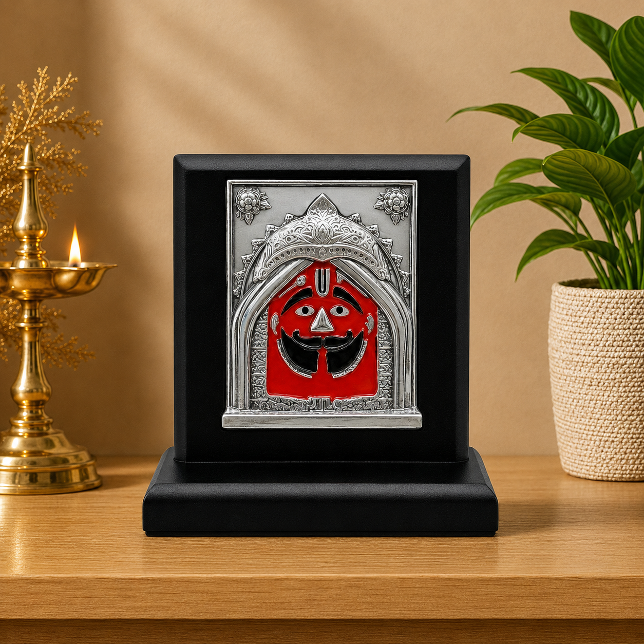 Premium Lord Venkateswara (Balaji) Silver Finish Table Décor Idol