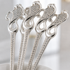 German Silver Swan Spoon Holder