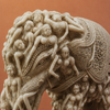 Heritage Ivory Artisan Elephant Showpiece