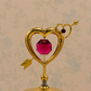 24K Gold Plated Crystal Heart Music Box – Premium Romantic Gift Showpiece