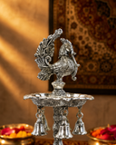 German Silver Peacock Samai