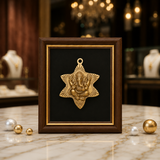 Shree Ganesha Brass Wall Art Frame