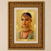 Custom Bridal Portrait Gold Photo Frame