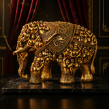 Royal Heritage Artisan Elephant Showpiece