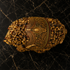 Antique Hand-Carved Elephant Figurine