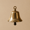 Om Sacred Temple Bell with Wooden Stand