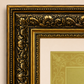 Custom Wedding Couple Gold Portrait Frame