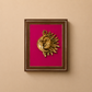 Sun & Moon Brass Wall Art Frame