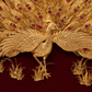 Golden Peacock Decorative Wall Frame