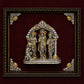 Silver Ram Darbar Premium Framed Wall Décor