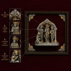 Silver Ram Darbar Premium Framed Wall Décor