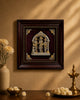 Silver Ram Darbar Premium Framed Wall Décor