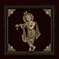925 Silver Lord Krishna Premium Framed Wall Décor