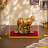 Pichwai Kamdhenu Cow & Calf Decorative Showpiece