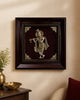 925 Silver Lord Krishna Premium Framed Wall Décor