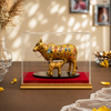 Pichwai Kamdhenu Cow & Calf Decorative Showpiece