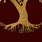 Premium Golden Tree of Life Wall Art Frame