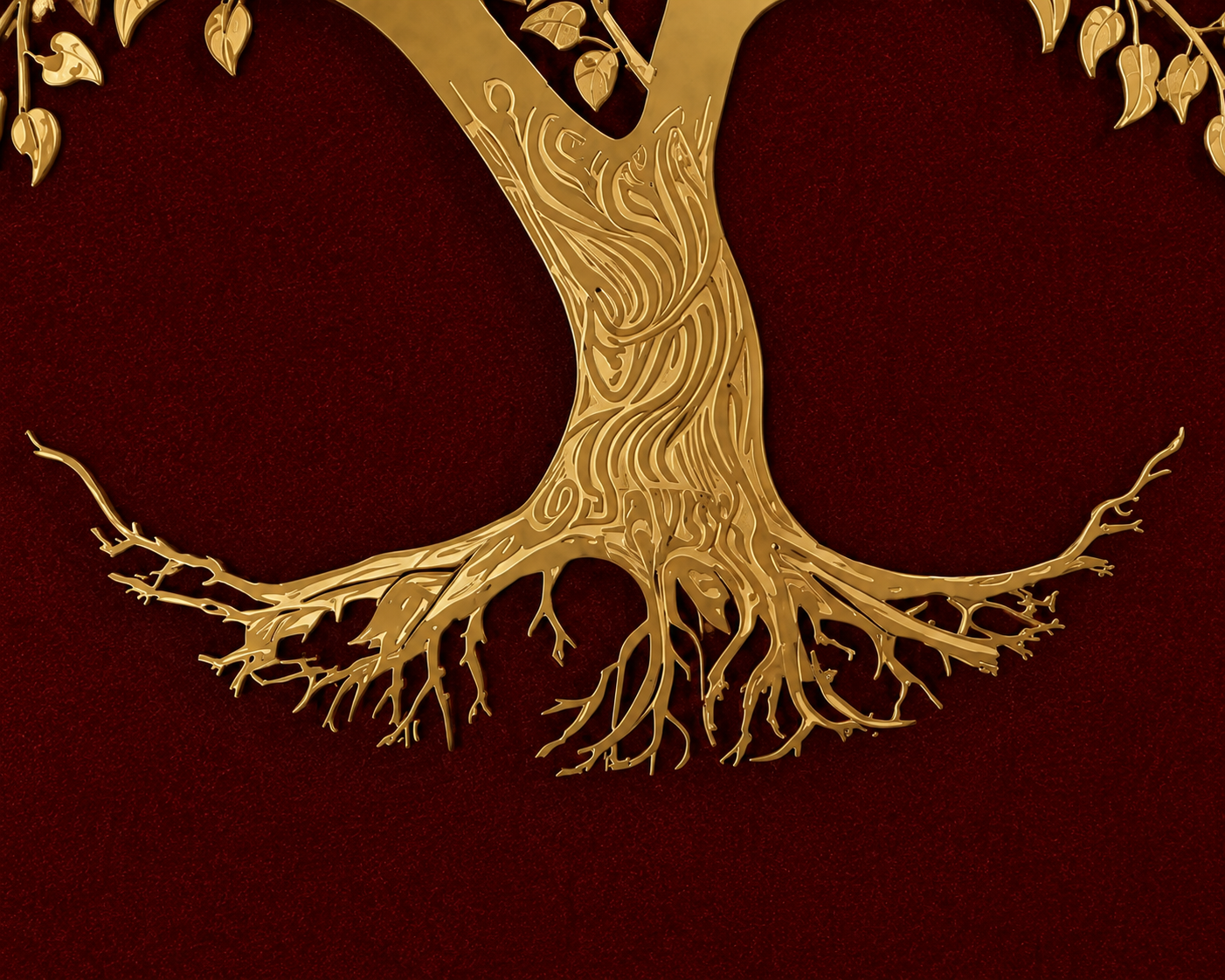 Premium Golden Tree of Life Wall Art Frame