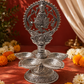 Antique German Silver Lakshmi Diya