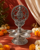Antique German Silver Lakshmi Diya