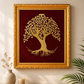 Premium Golden Tree of Life Wall Art Frame