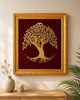 Premium Golden Tree of Life Wall Art Frame