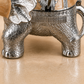 German Silver Elephant Enamel