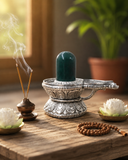 Antique German Jade Stone Shivling