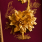 Golden Floral Decorative Wall Frame