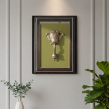 Lord Ganesha Brass Wall Bell Frame