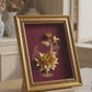 Golden Floral Decorative Wall Frame