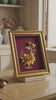 Golden Floral Decorative Wall Frame