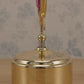 24K Gold Plated Crystal Heart Music Box – Premium Romantic Gift Showpiece