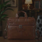 Premium Leather Executive Laptop Bag – Business Office Briefcase