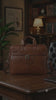 Premium Leather Executive Laptop Bag – Business Office Briefcase