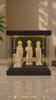 Premium Ram Darbar Gold Plated Idol Showcase